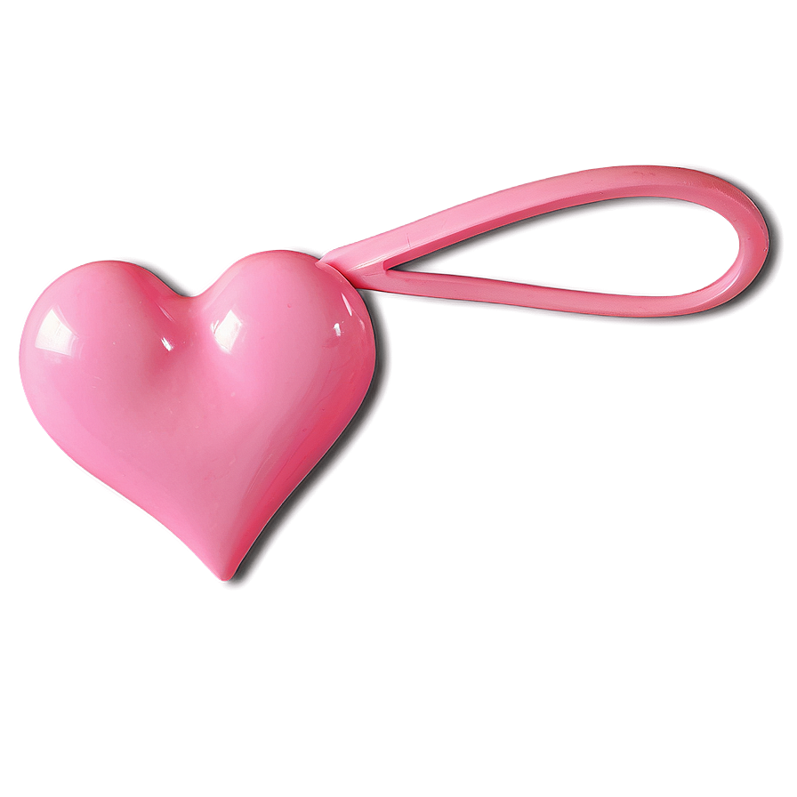 Girly Pink Heart Png 5