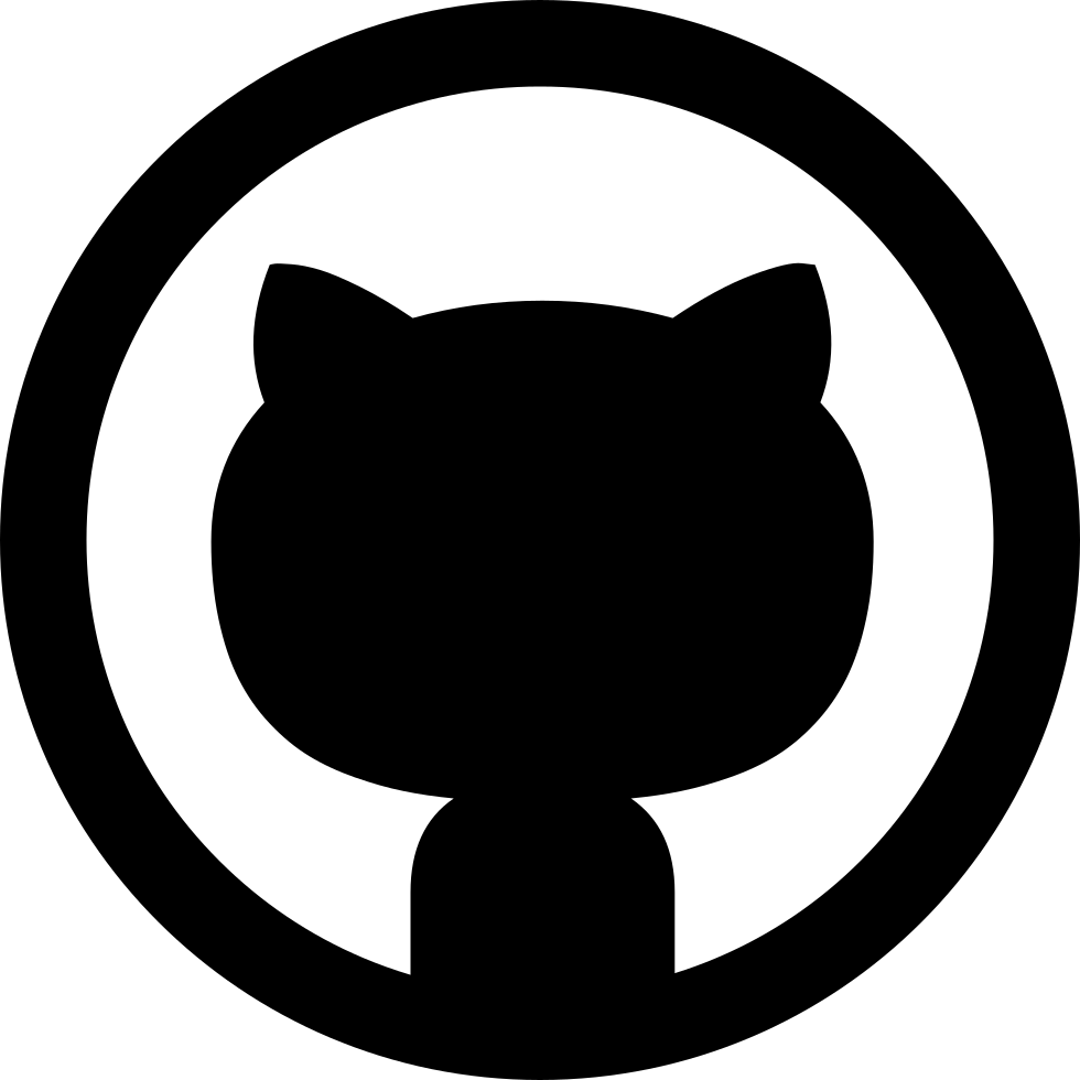 Git Hub Logo Silhouette