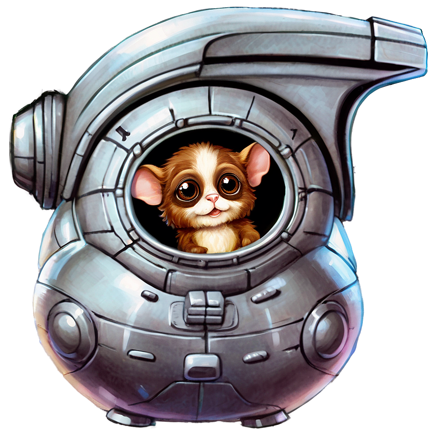 Gizmo In A Spaceship Png 06242024