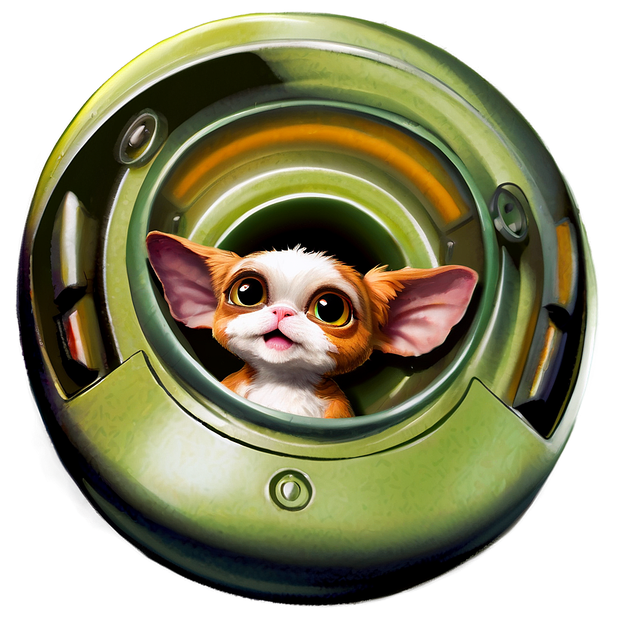 Gizmo In A Spaceship Png 06242024