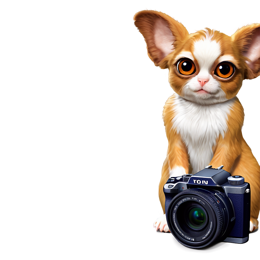 Gizmo With A Camera Photography Png 19