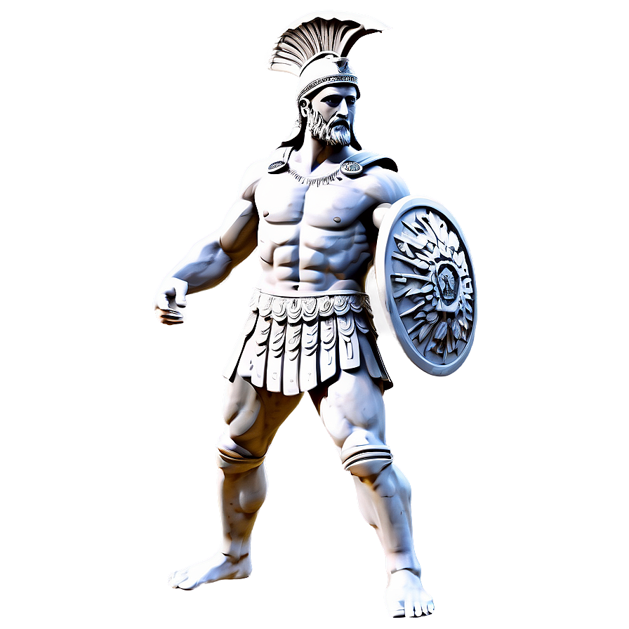 Gladiator Roman Statue Png 06272024