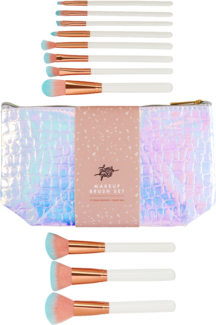 Glam Grace Makeup Brush Set