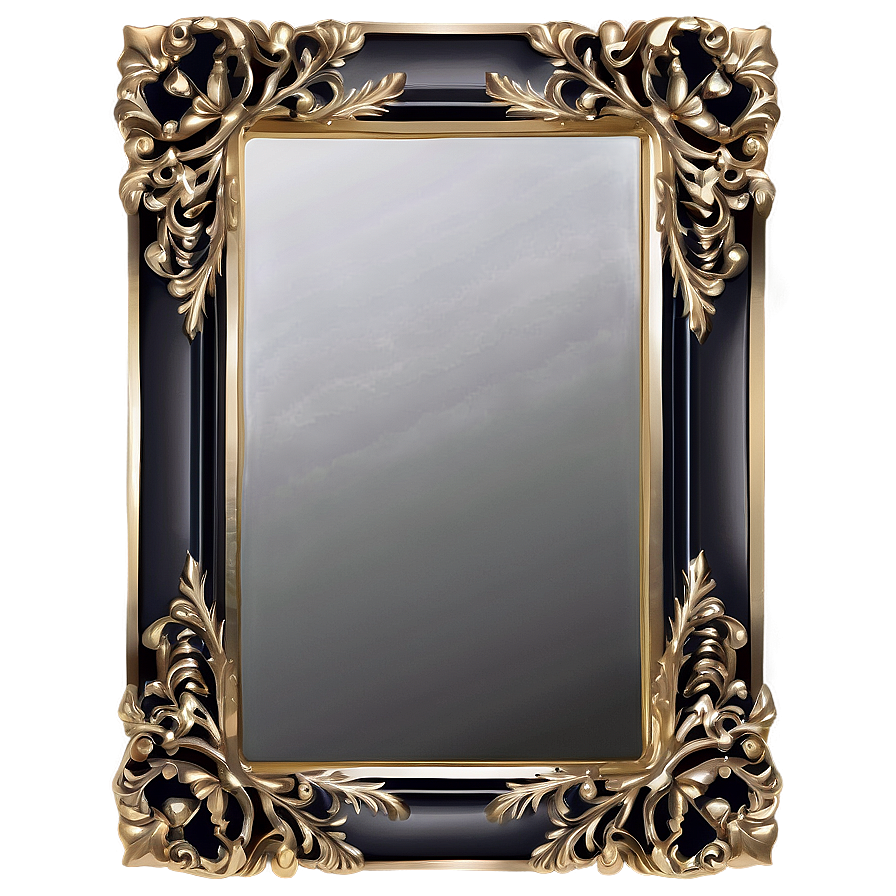 Glam Mirror Frame Png 24