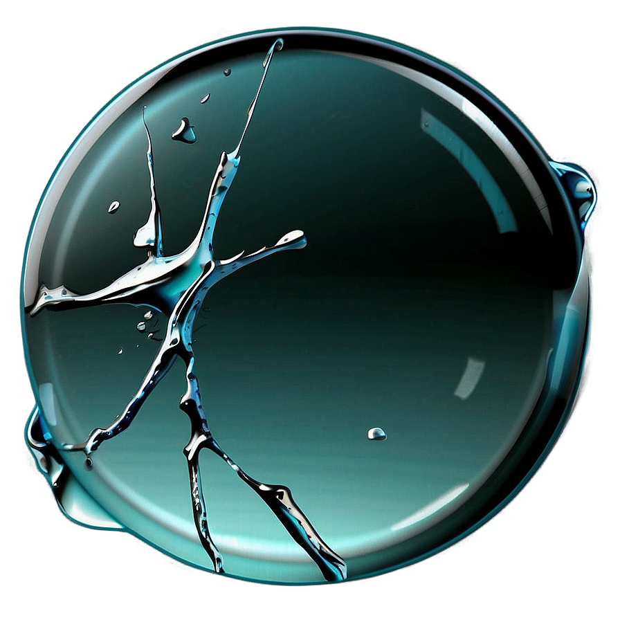 Glass Crack For Design Png 06122024