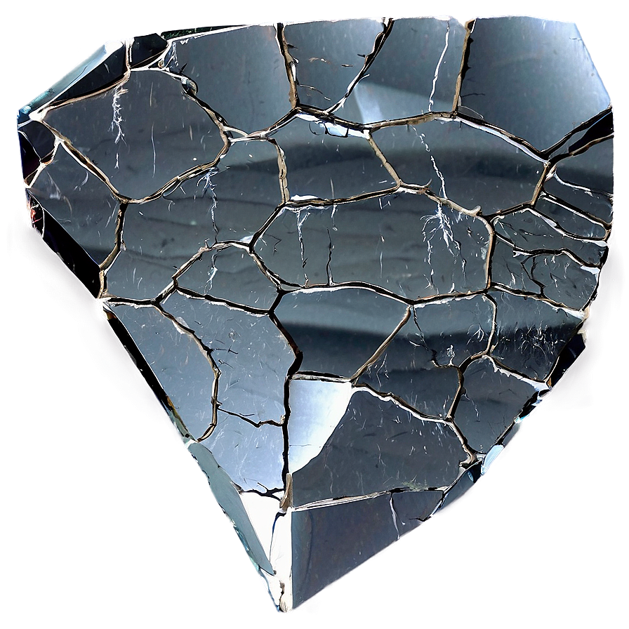 Glass Crack With Reflection Png Wta5