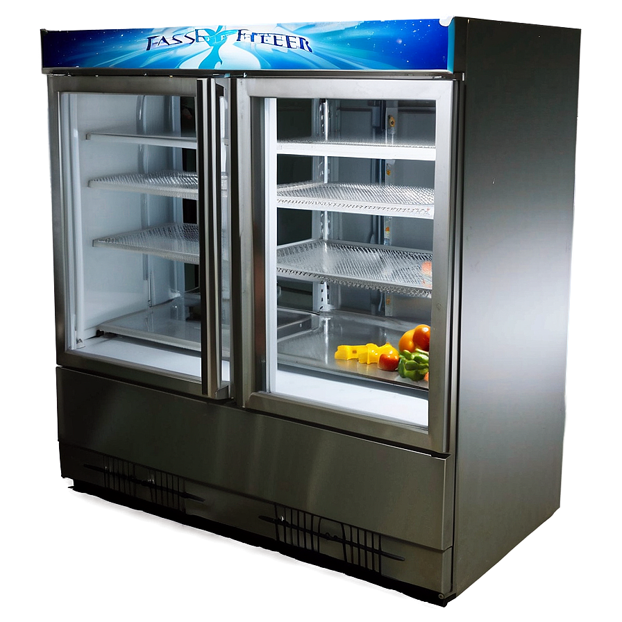 Glass Door Freezer Png 06212024