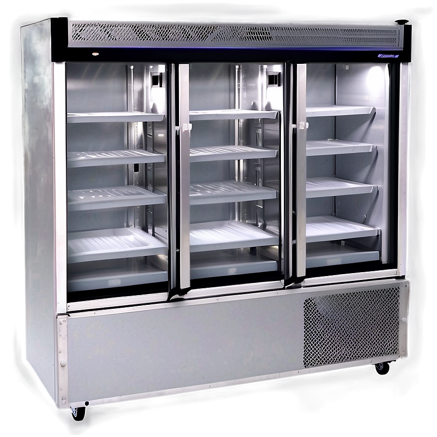 Glass Door Freezer Png Fbg