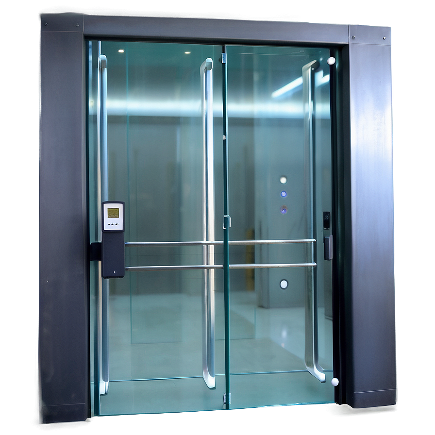 Glass Door With Sensor Png 06122024