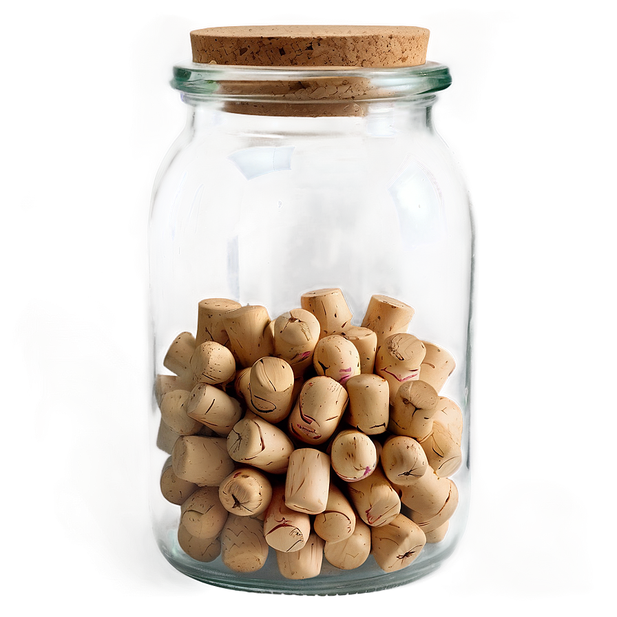 Glass Jar With Cork Lid Png 67