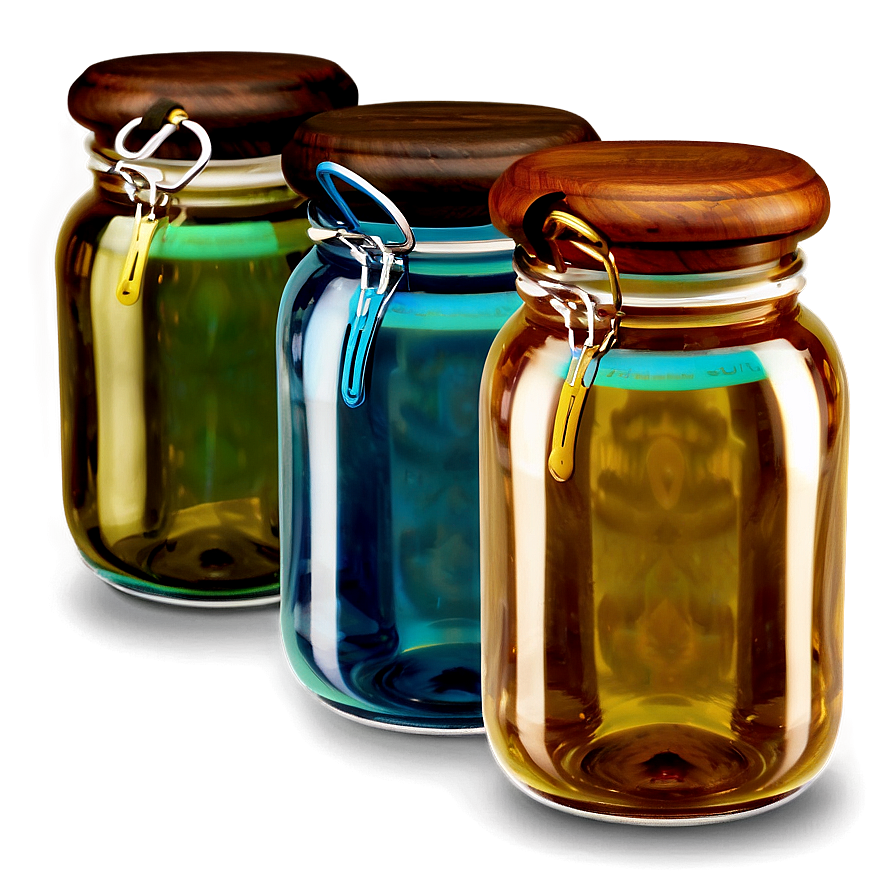 Glass Jar With Handle Png Bhh87