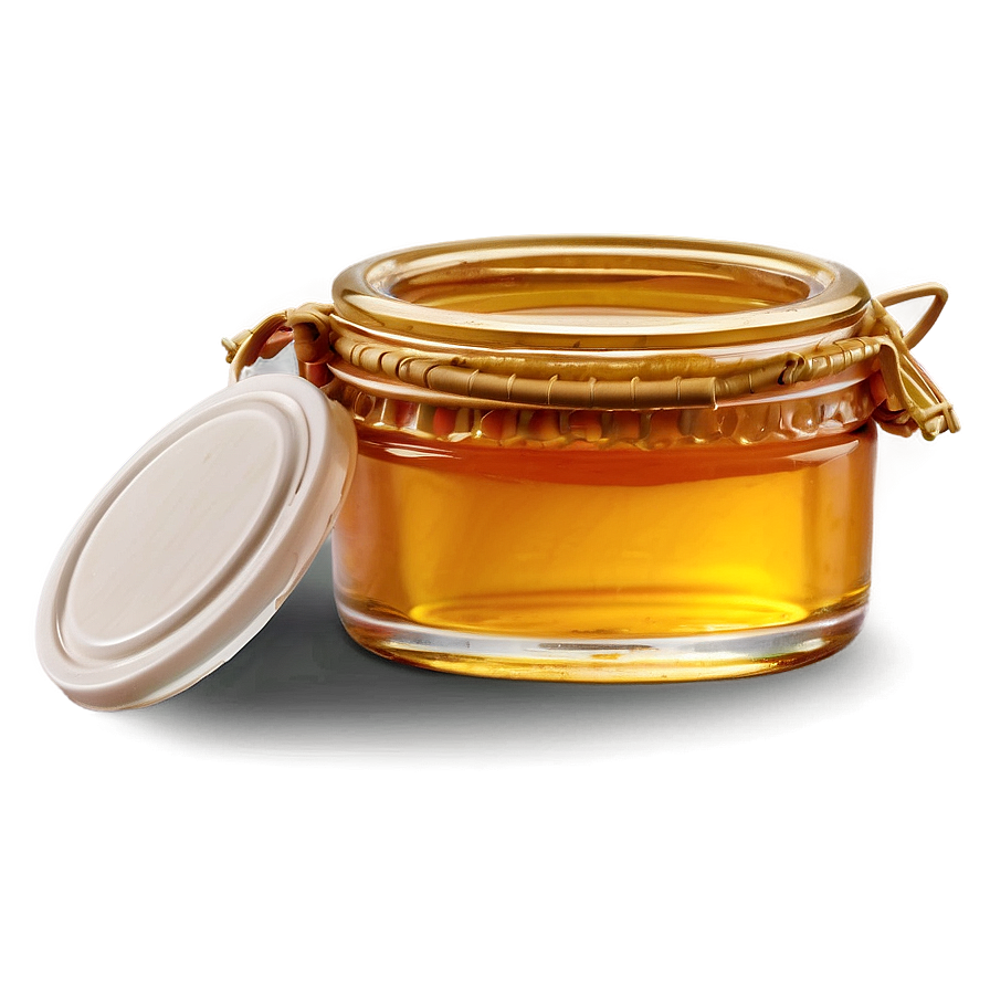 Glass Jar With Honey Png Afq74