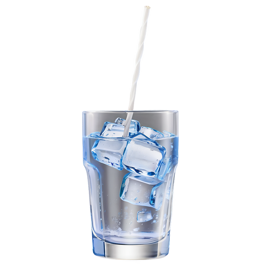 Glass Of Iced Water Png 05252024