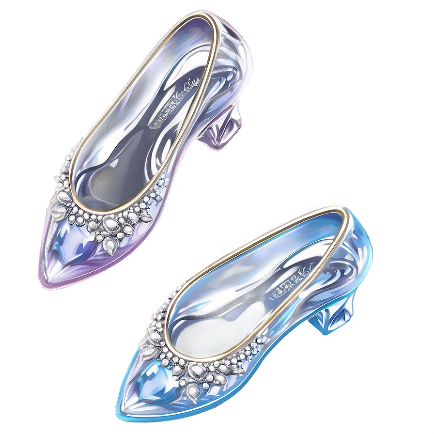 Glass Slipper In Crystal Clear Png 06132024