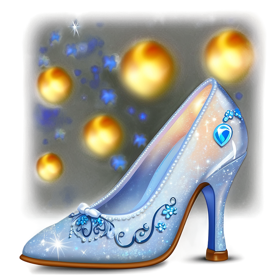 Glass Slipper In Moonlight Png 06132024