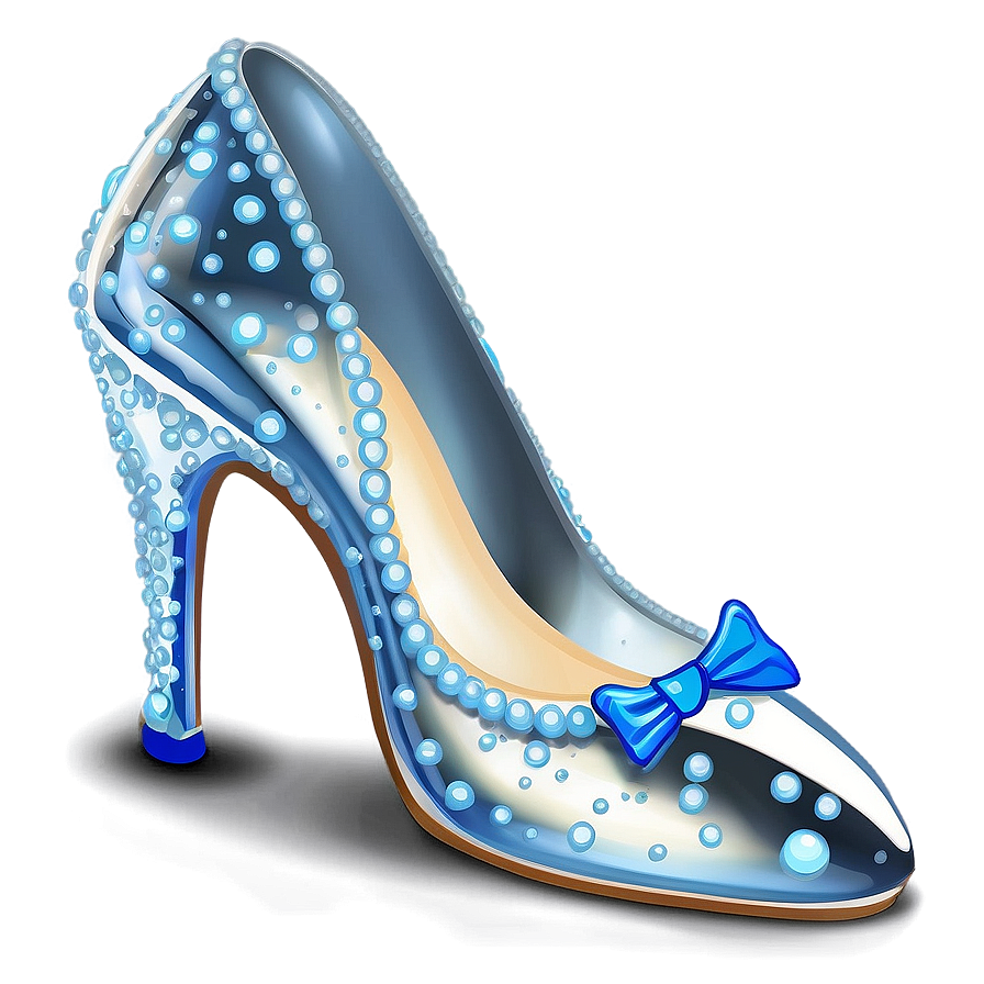 Glass Slipper With Reflection Png 84