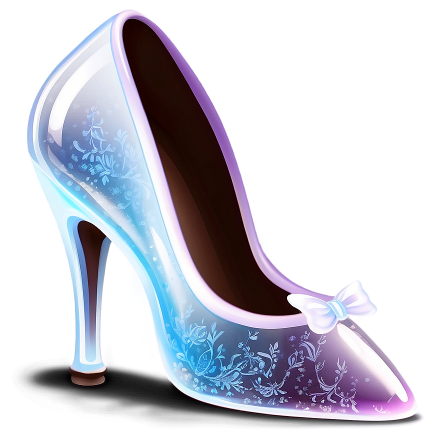 Glass Slipper With Soft Glow Png Wtc