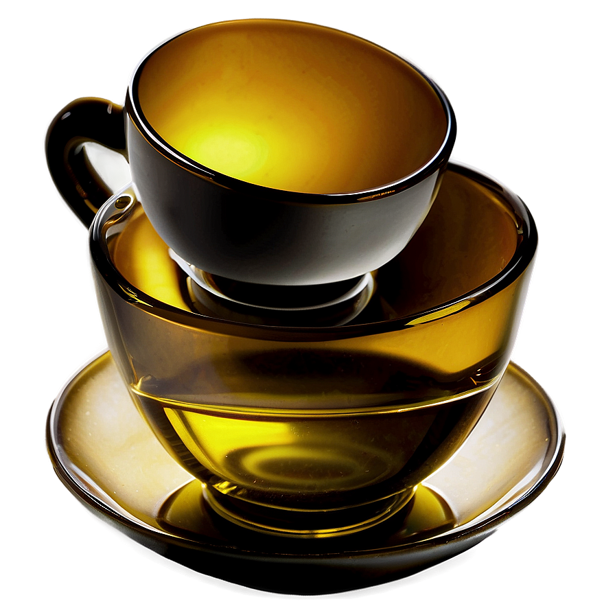 Glass Tea Cup Transparency Png 05252024