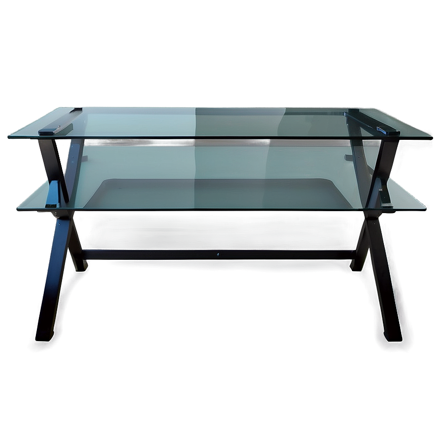 Glass Top Desk Png 05042024