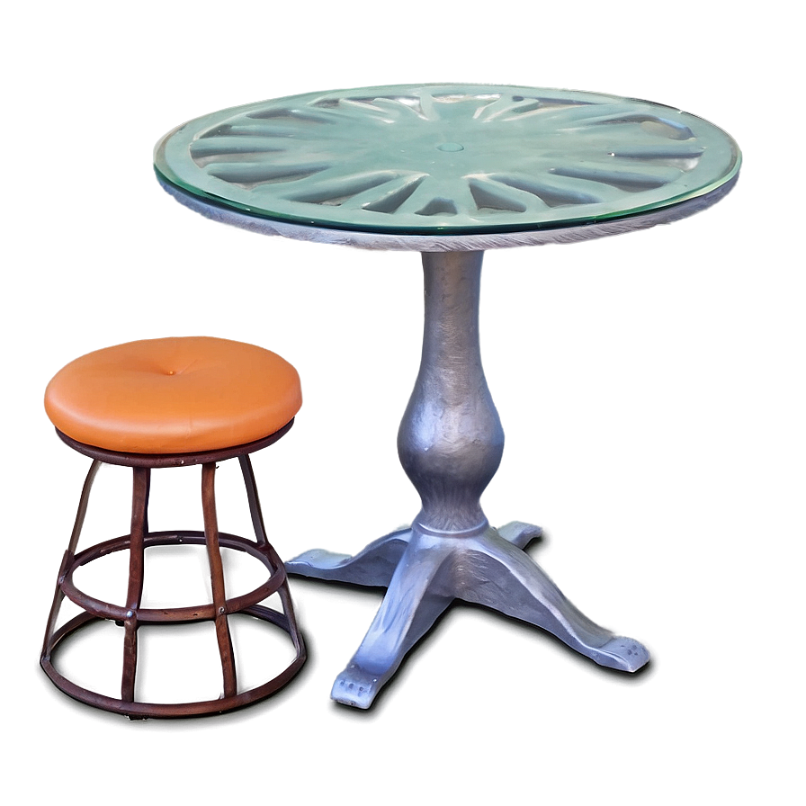 Glass Top Outdoor Table Png Vnl