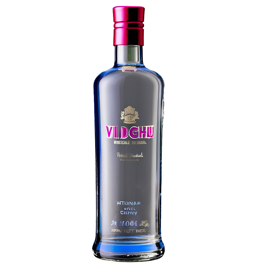 Glass Vodka Bottle Png 90