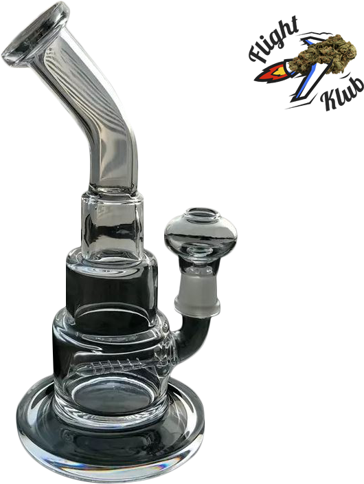 Glass Water Pipe Bong Flight Klub