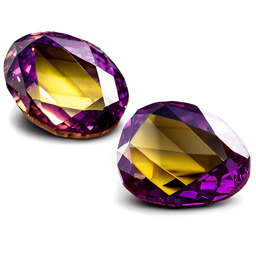 Gleaming Amethyst Gem Png Dys