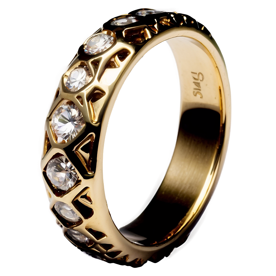 Gleaming Diamond Ring Png Umg