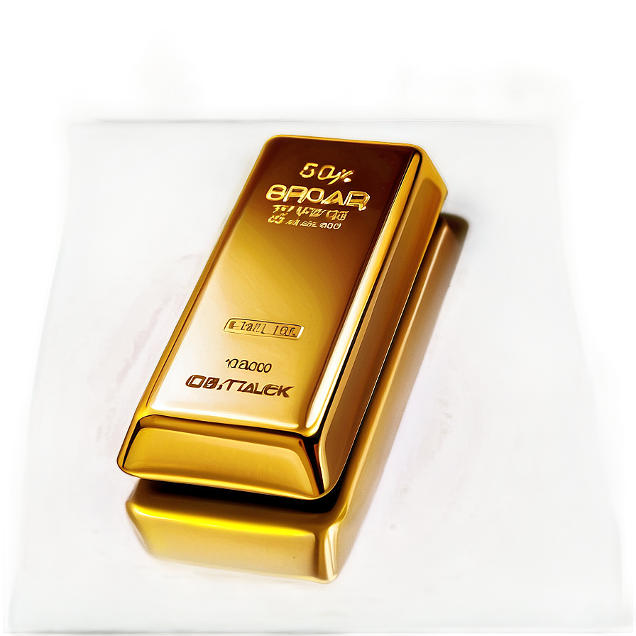 Gleaming Gold Bar Png Rgh