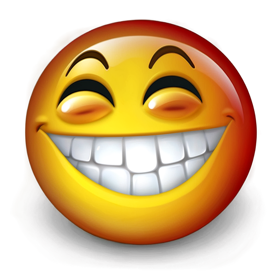 Gleaming Laughter Emoji Png Rbp90