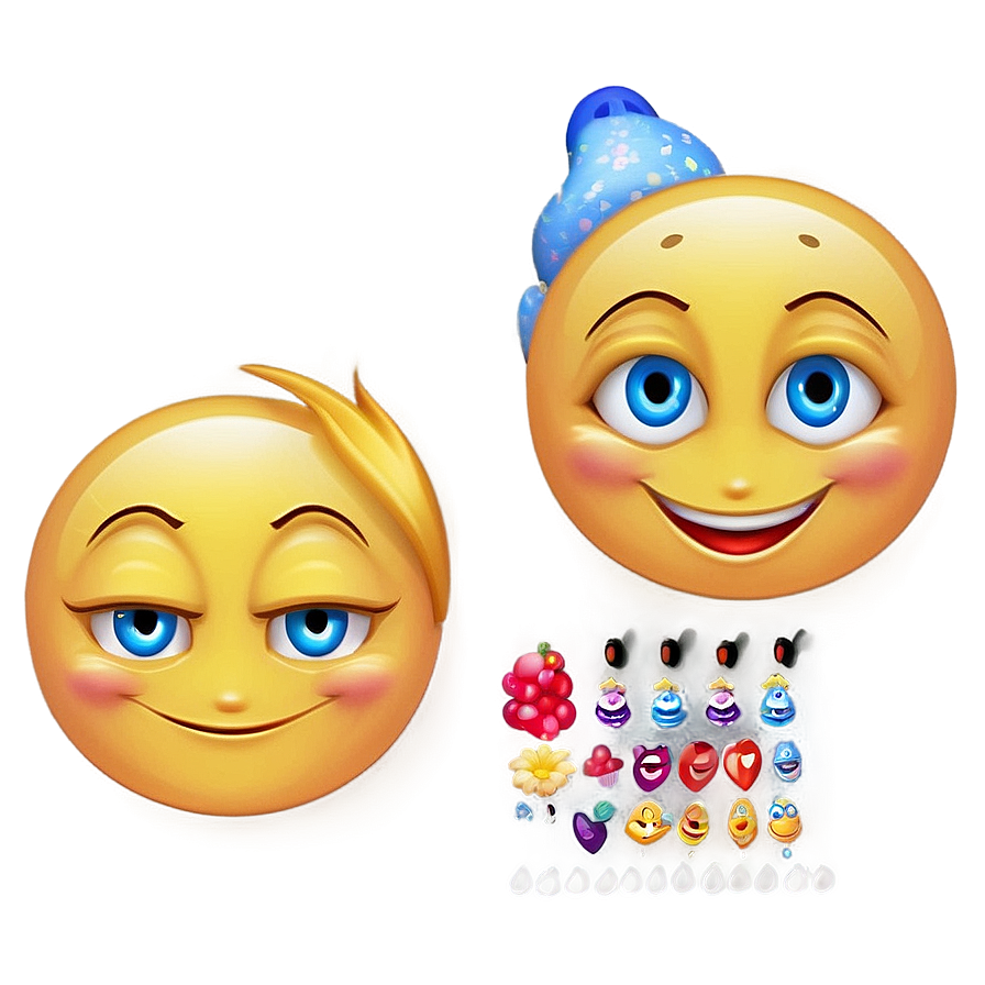 Gleeful Emoji Expression Png 27