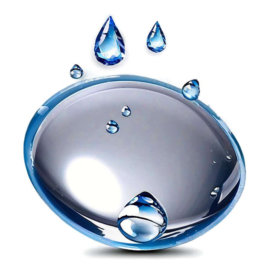 Glistening Water Drop Png 05242024