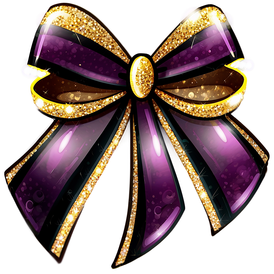 Glitter Bow Png 34