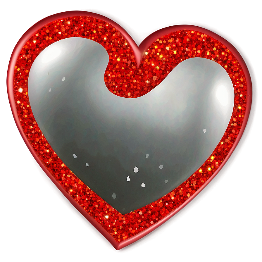 Glitter Heart Clipart Artwork Png 41