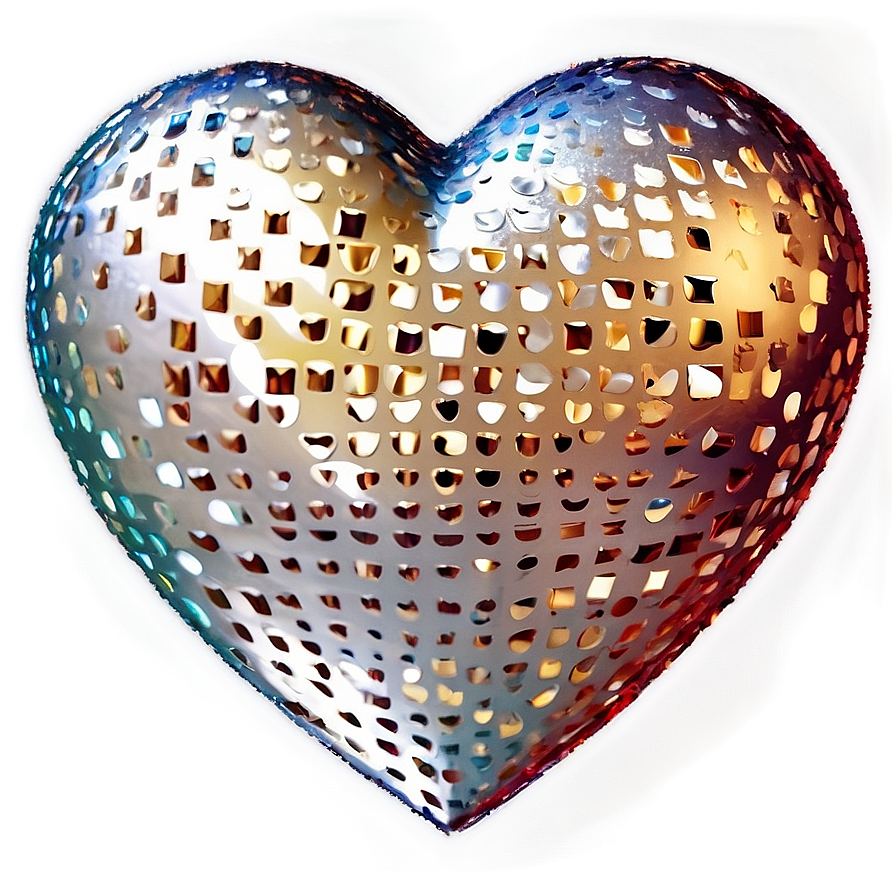 Glitter Heart Emoji Png 92