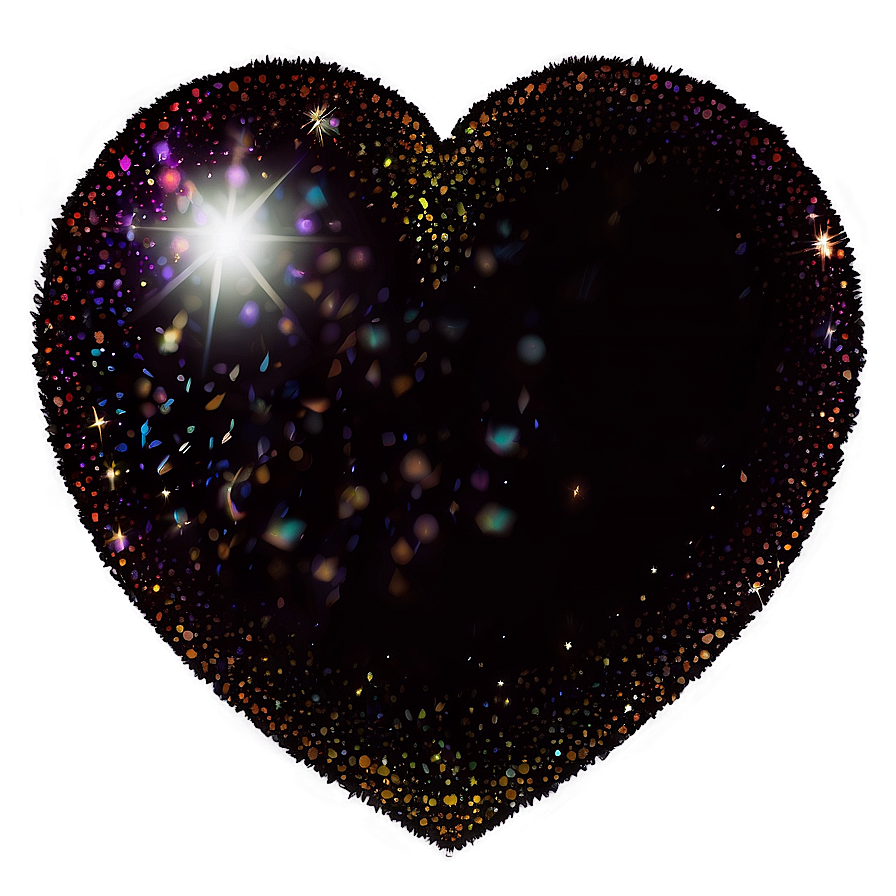 Glitter Heart Galaxy Png 40