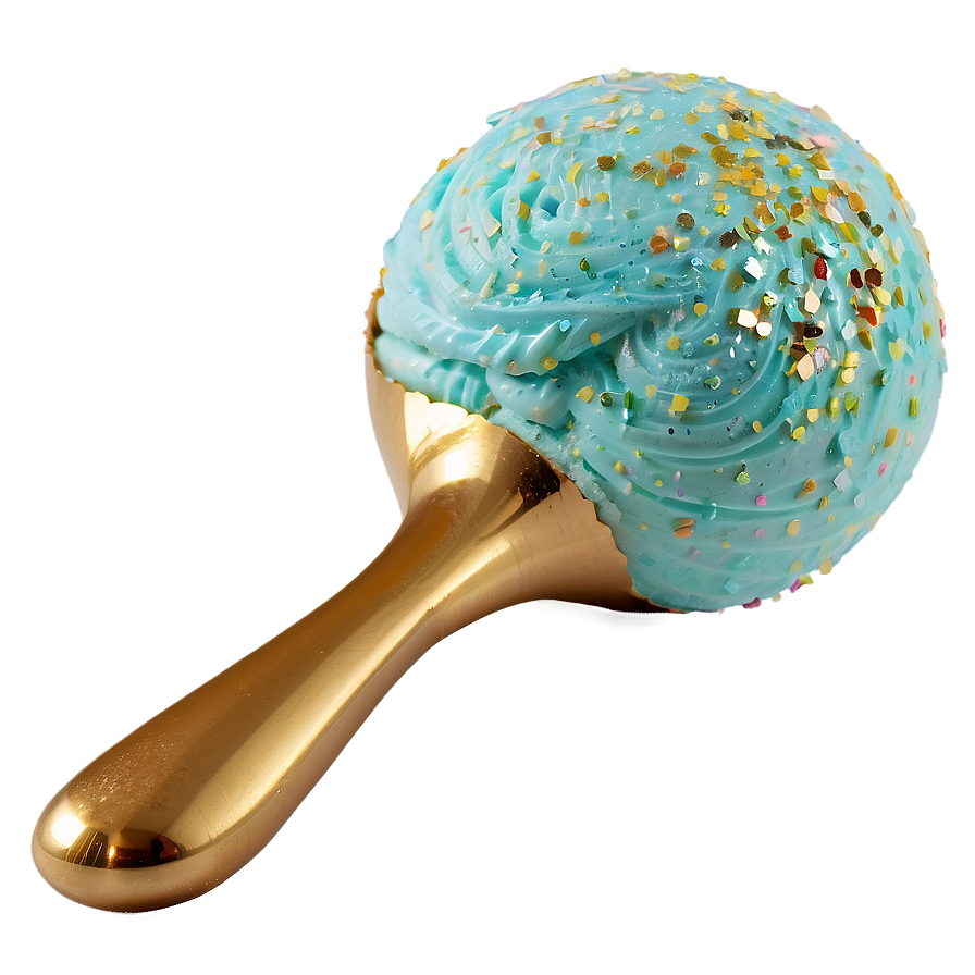 Glitter Ice Cream Scoop Png 06122024