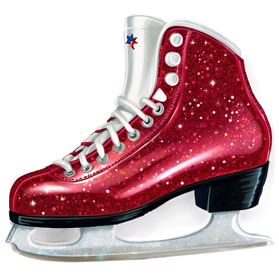 Glitter Ice Skates Png Dhg