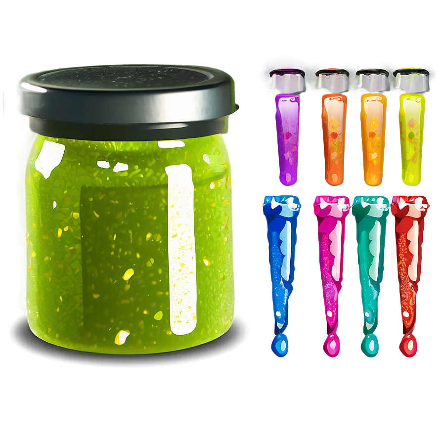 Glitter Slime Craft Png Emm