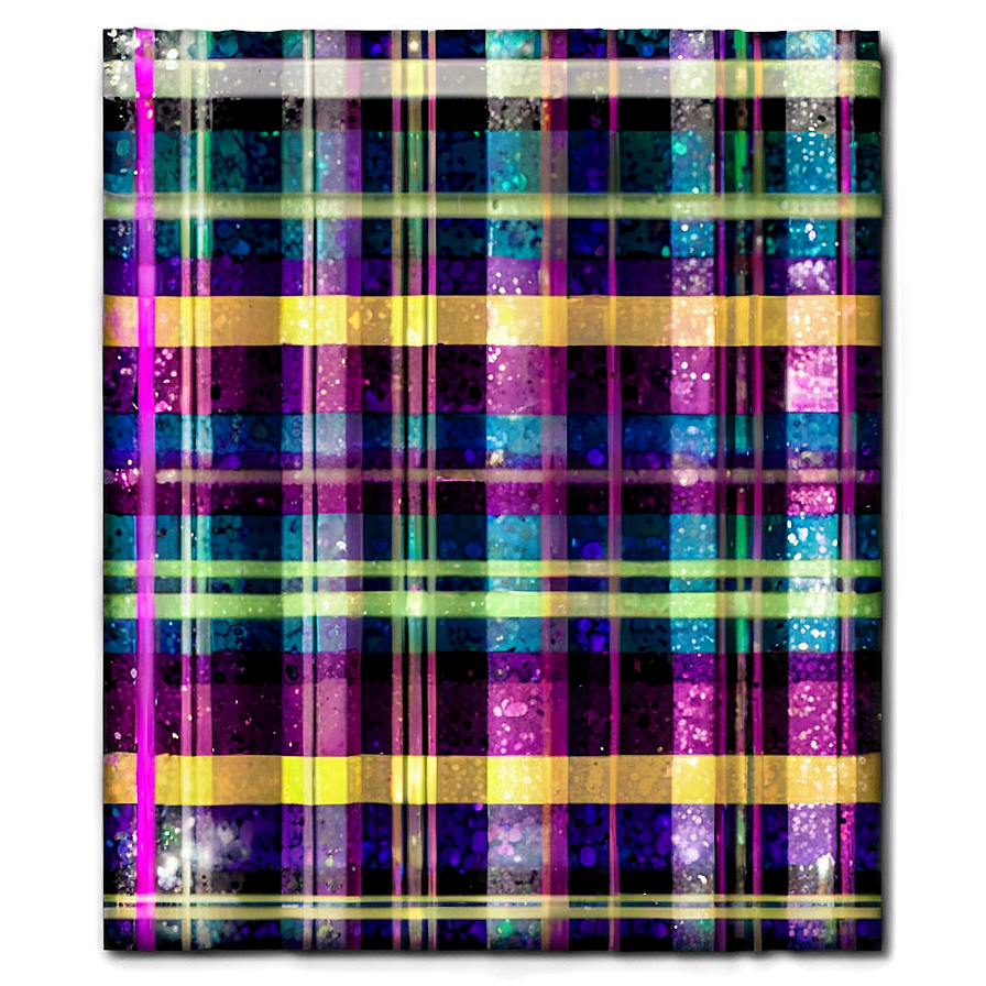 Glitter Sparkle Plaid Png 06272024