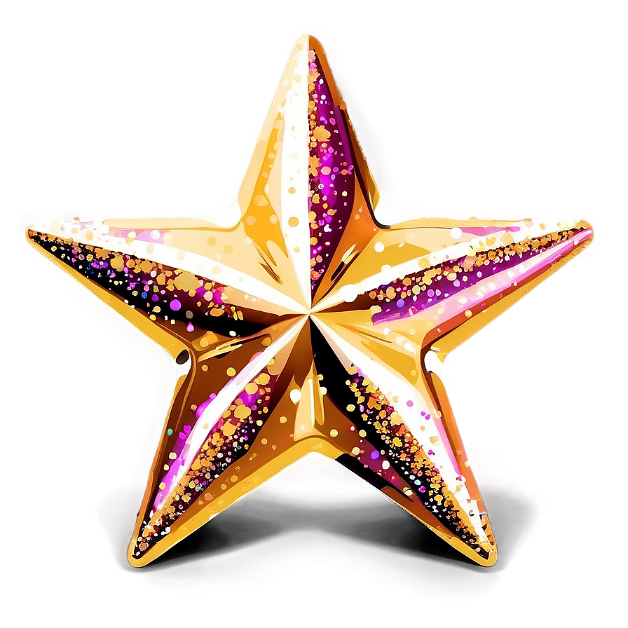 Glitter Star Clipart Png 06202024