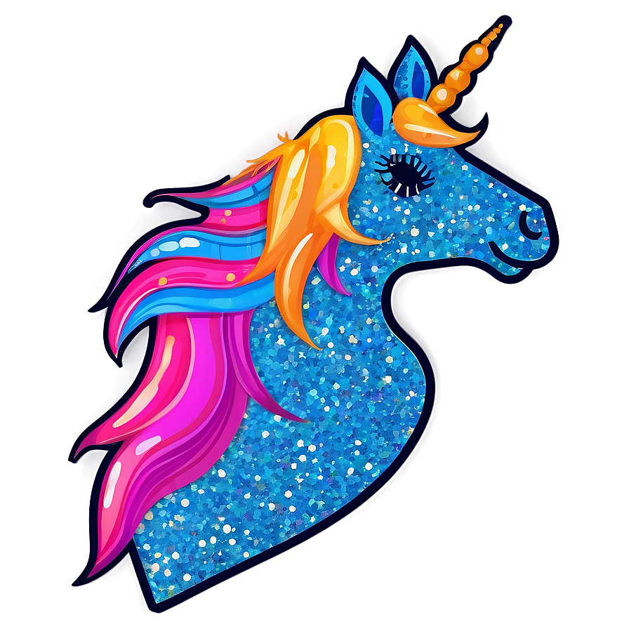 Glitter Unicorn Clipart Png Phs