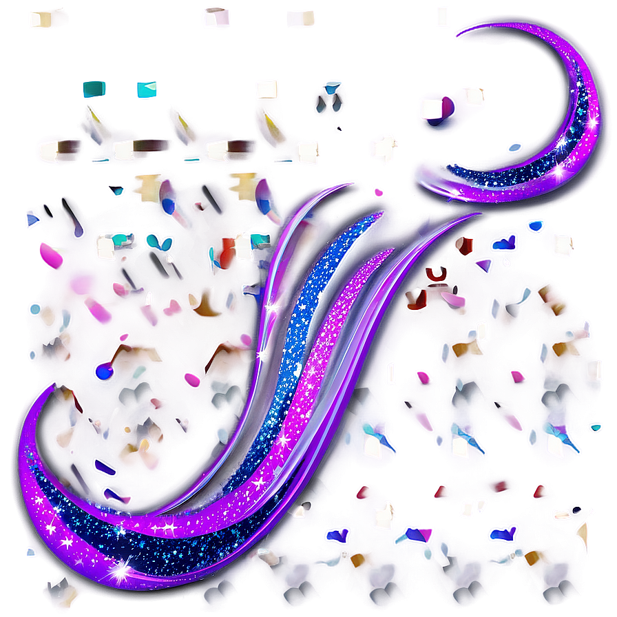 Glitter Wind Swirl Png Fme25