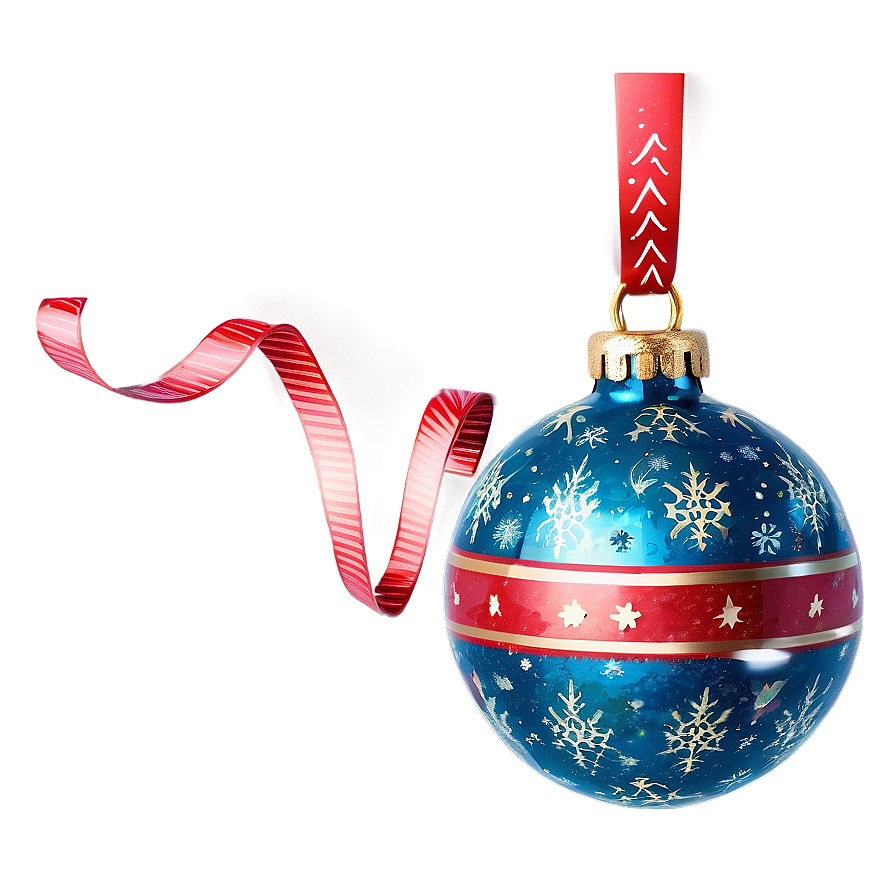 Glittering Happy Holidays Ornament Png 05232024