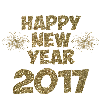 Glittering Happy New Year2017