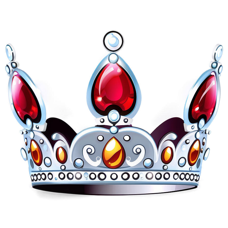 Glittering Princess Crown Art Png Ndm64