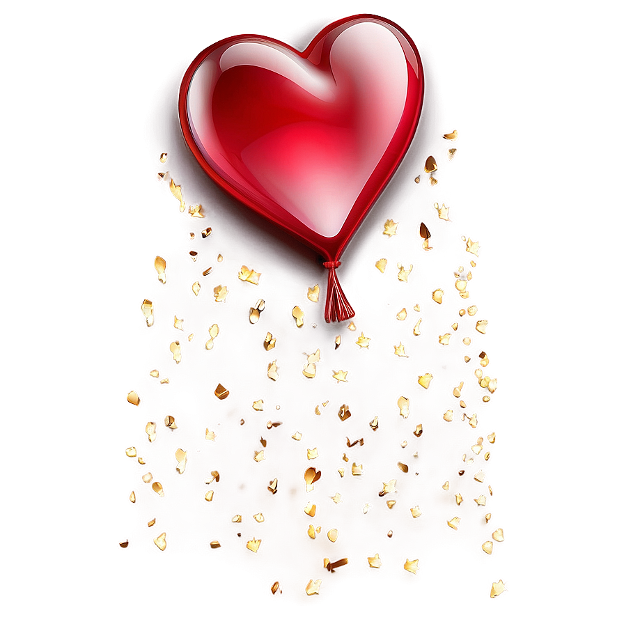 Glittering Red Heart Emoji Png Fkk