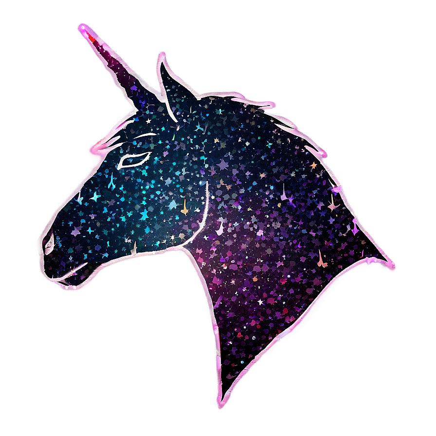 Glittery Unicorn Silhouette Png Jvj