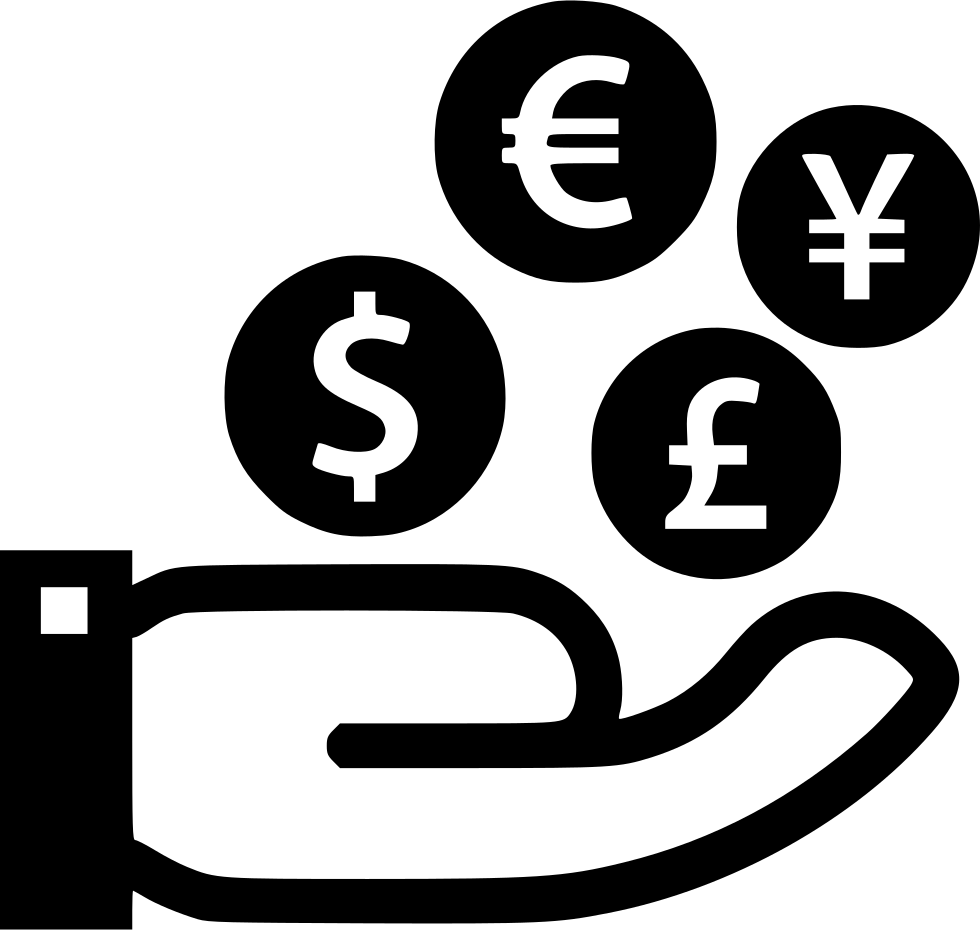 Global Currency Symbolsin Hand