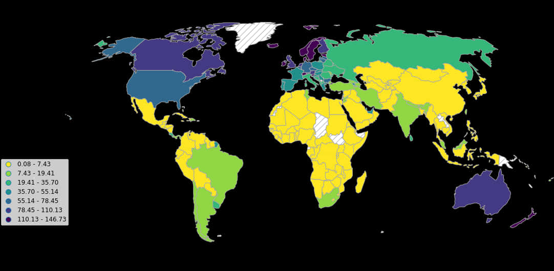 Global Internet Speed Map